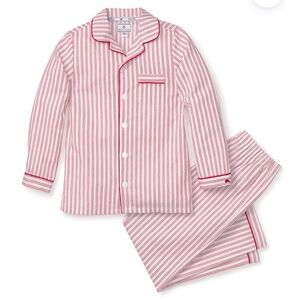 Striped Kids Pajama Set in Pink by [Brand]